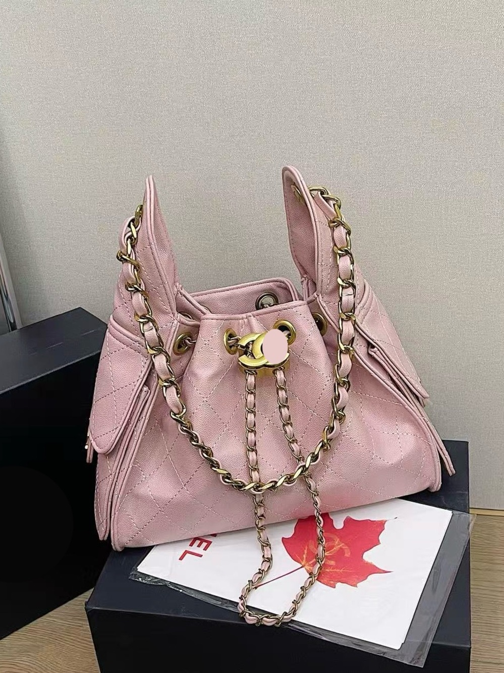 New women’s pink fashion shoulder bag